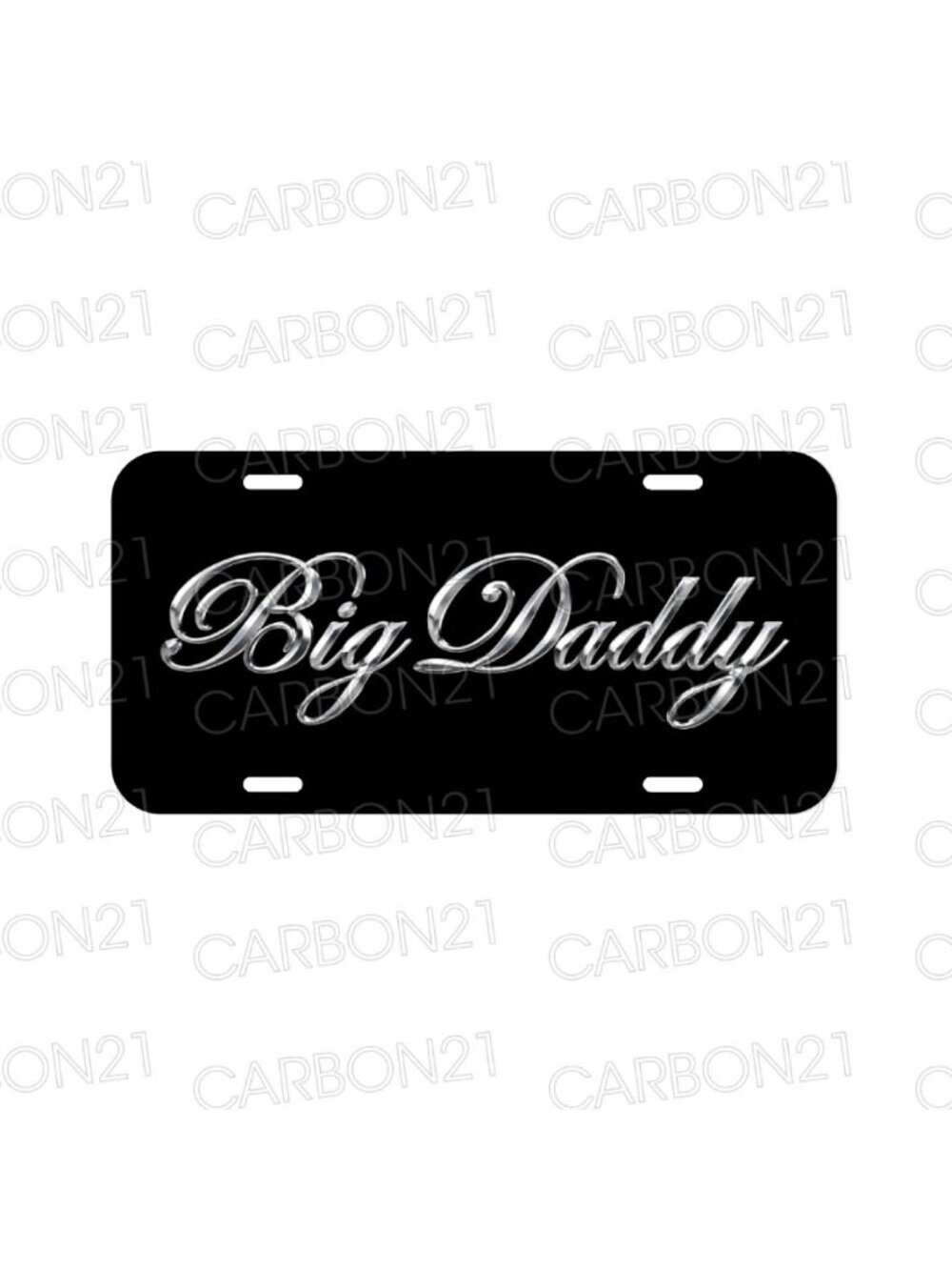 Big Daddy 4X4 Off Road Luxury Dad Padre Aluminum License Plate CAR SUV Truck NEW